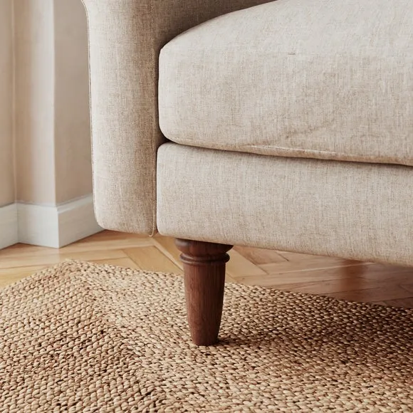 Maeve Compact Flatweave 3 Seater Sofa 5