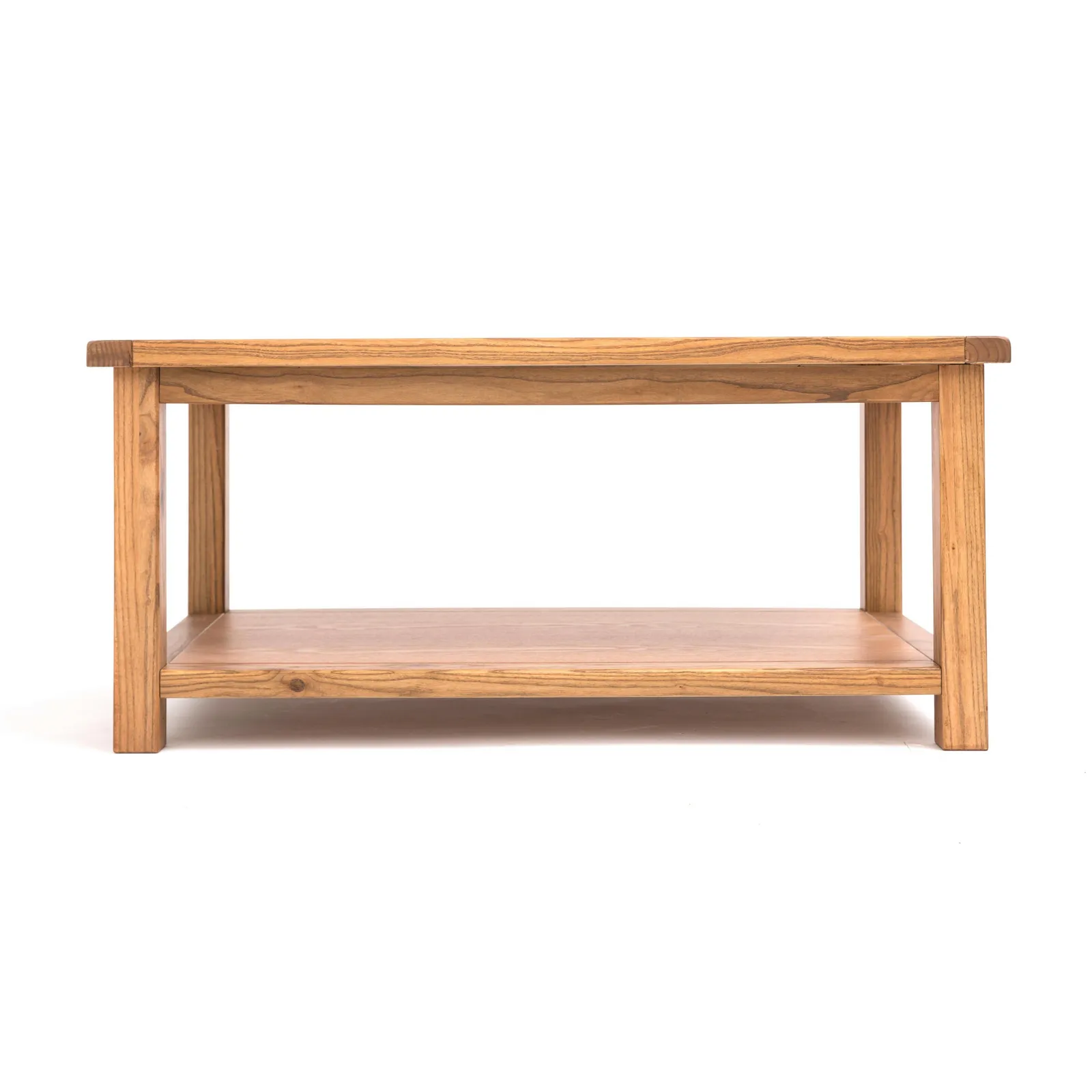 Cabinet Bits Coffee Table with Shelf - H45 W100 D60cm in Light Brown 3