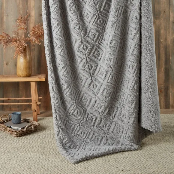 Fusion Geo Fleece Throw Blanket 130cm x 180cm 3