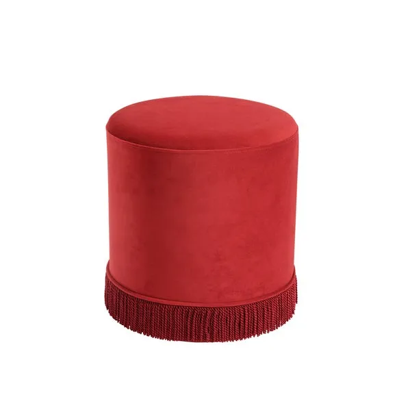 Santos Small Tassle Pouffe 2