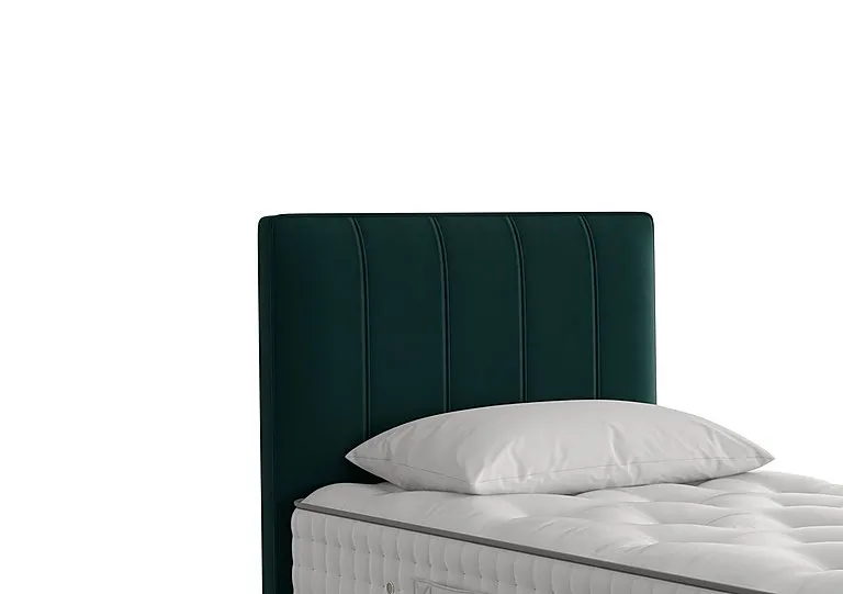 Hera Headboard - Single - Bottle Green