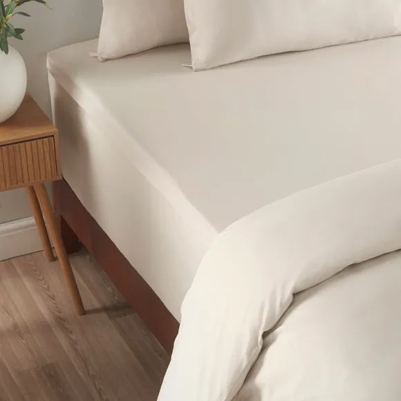 Pure Cotton Easy Zip Fitted Sheet 3