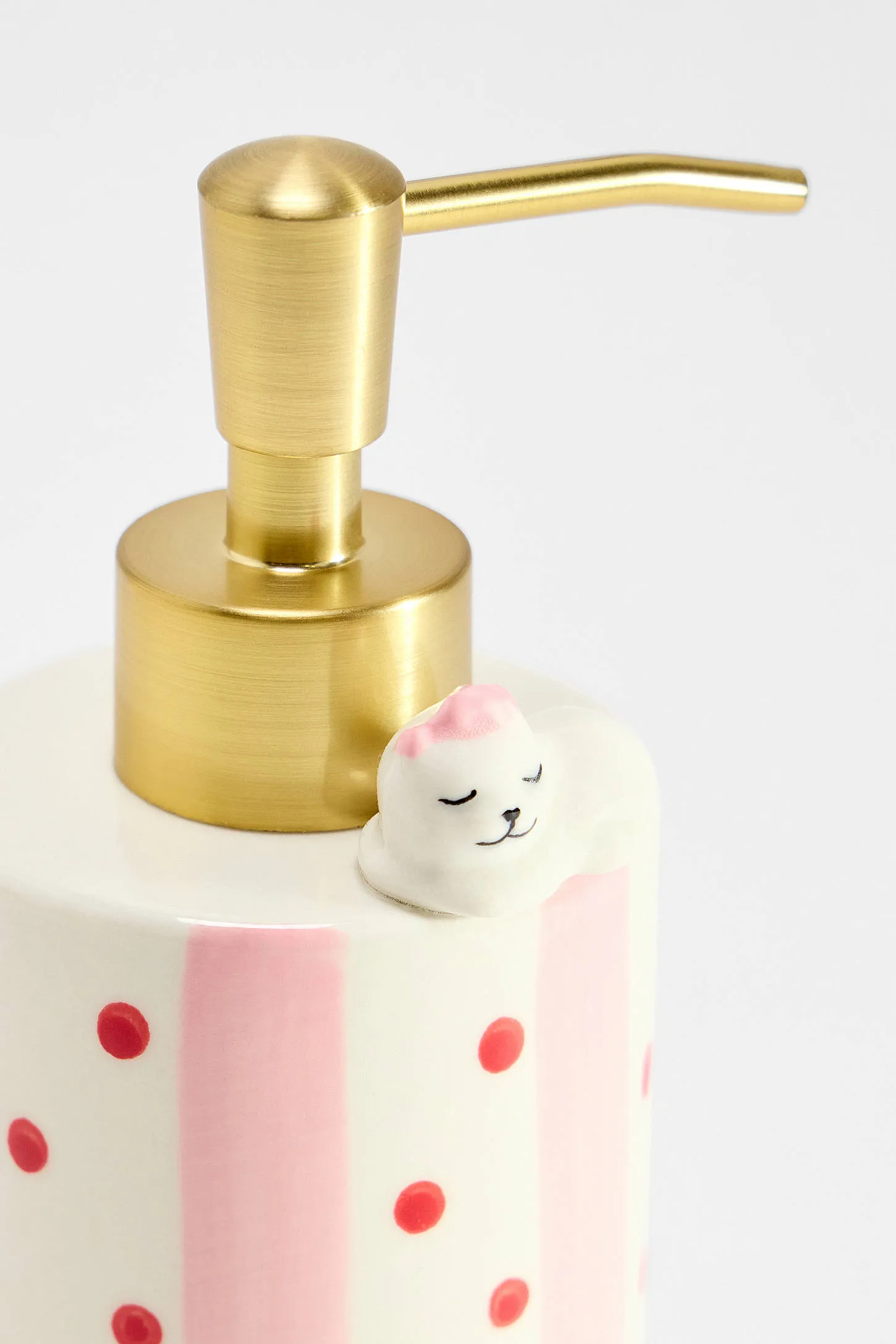 Mini Kitty Soap Dispenser - Pink ALL 4