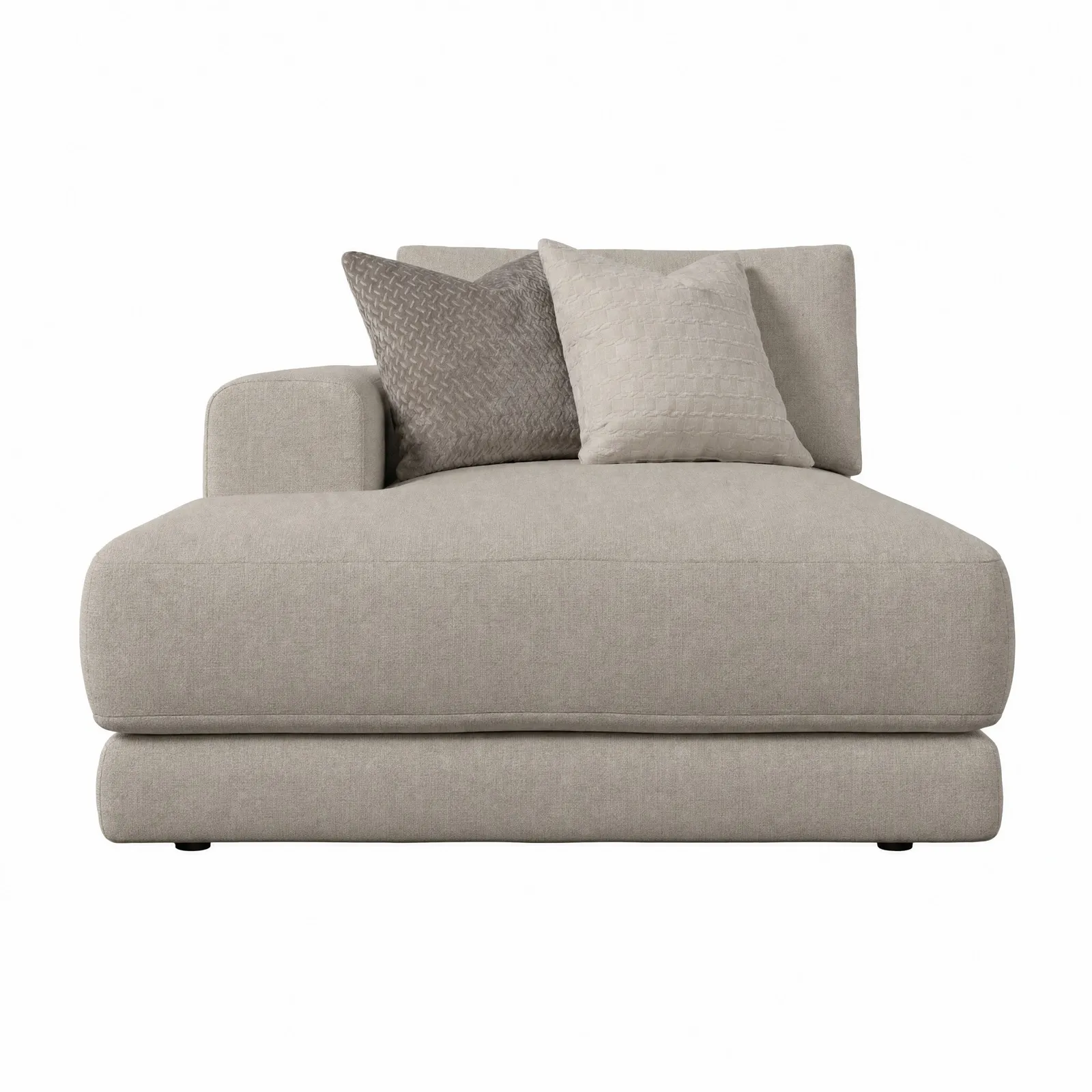 Lomax 1 Arm Chaise Lhf, Brown | Barker & Stonehouse 3