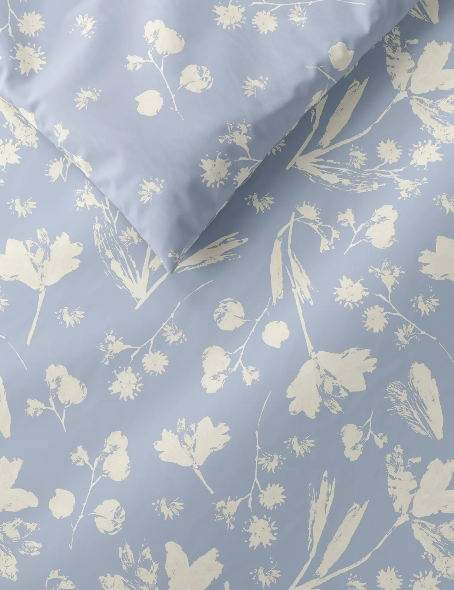 M&S Pure Cotton Floral Bedding Set
