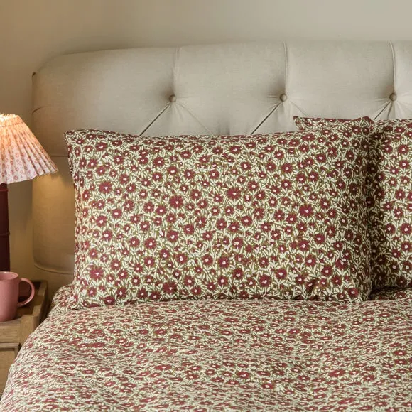 Ditsy Floral Polycotton Duvet Cover & Pillowcase Set 5