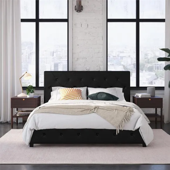Dorel Home Dakota Upholstered Bed 2