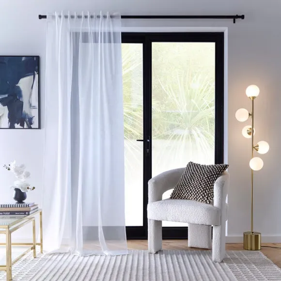 Seline Satin Multiway Voile Panel 2