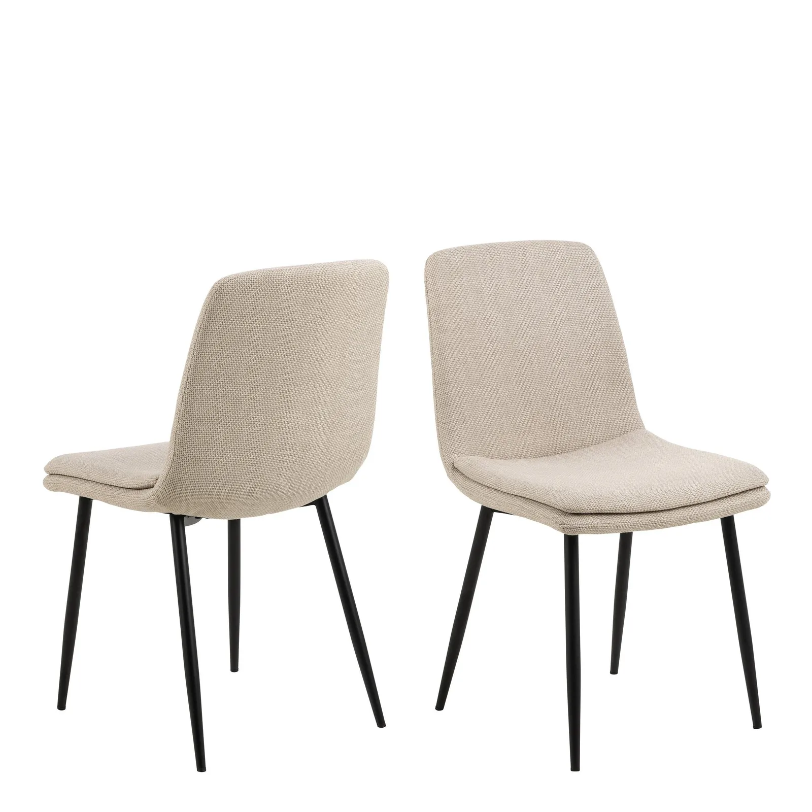 Furniture To Go Becca Dining Chair in Beige Set of 4