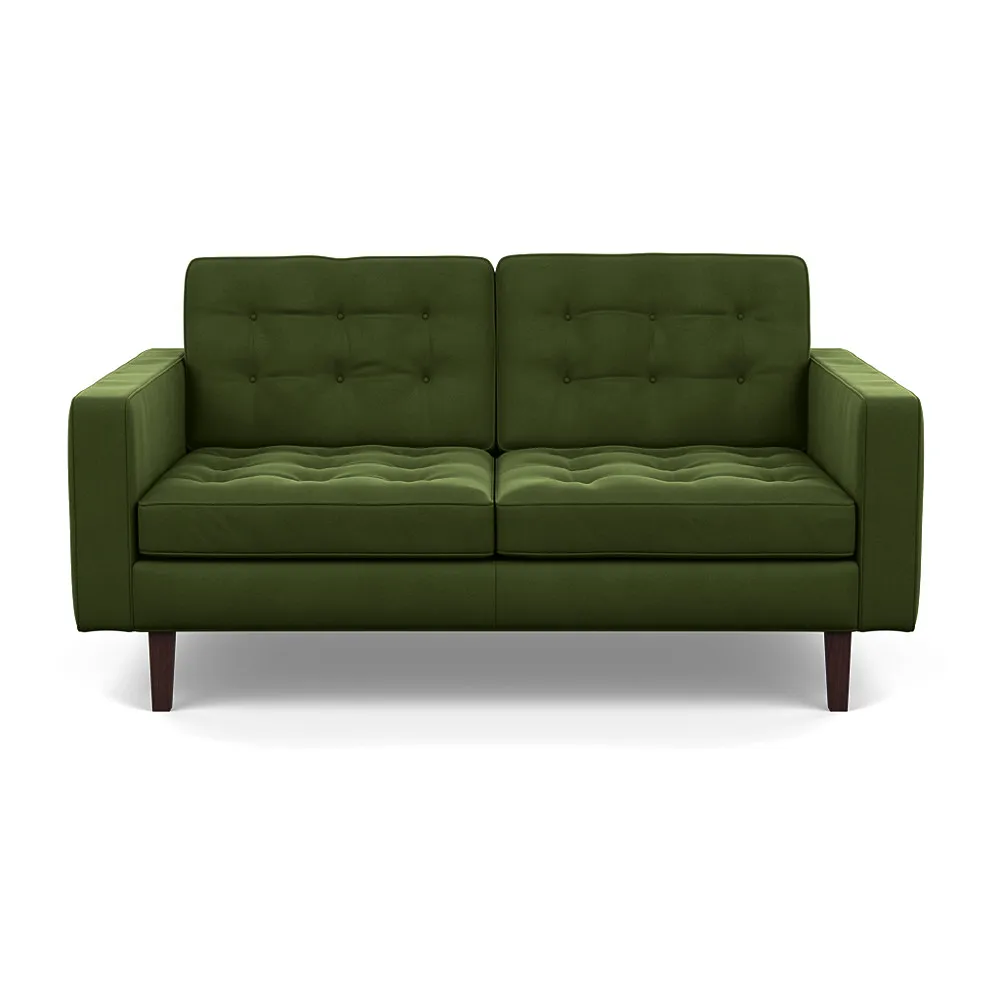 Heal's Hepburn 2 Seater Nobilis Velvet Leaf Wenge 1