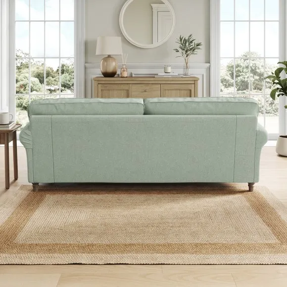 Flori Soft Chenille 4 Seater Sofa 3