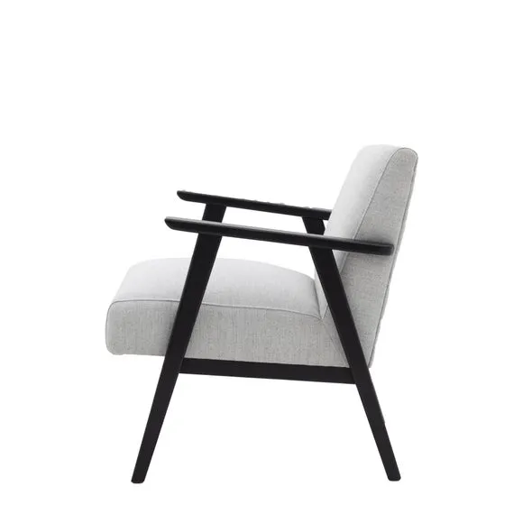 Natori Linen Wooden Arm Accent Chair 6
