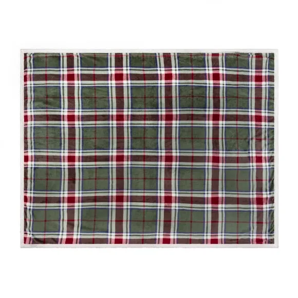 Wylder Nature Braemar Sherpa Throw Blanket 140cm x 180cm 4