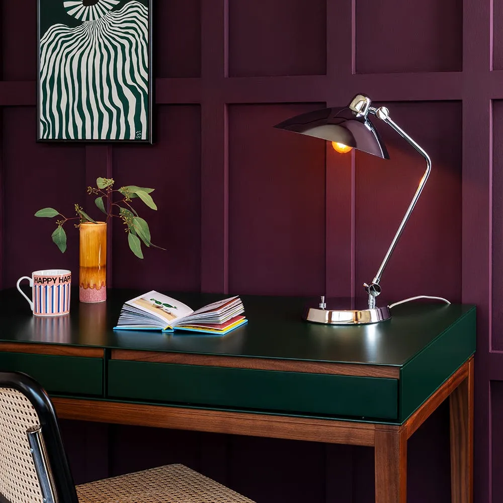 Heal's Milton Table Lamp Brass 4