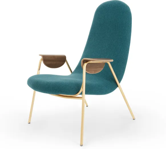 Drew Accent Chair, Teal