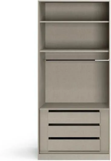 Caren 2 door Hinged Wardorobe Premium Accessory Package