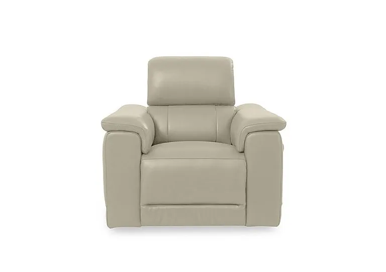Genius Leather Power Recliner Chair with Power Headrest