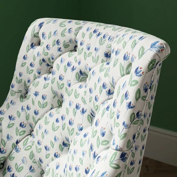 Arianna Tulip Print Armchair 3
