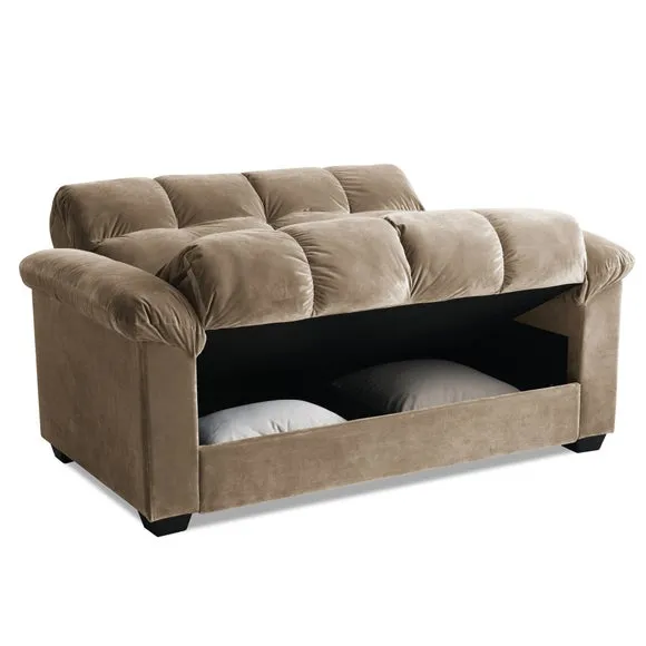 Margo Velvet 2 Seater Sofa Bed 3