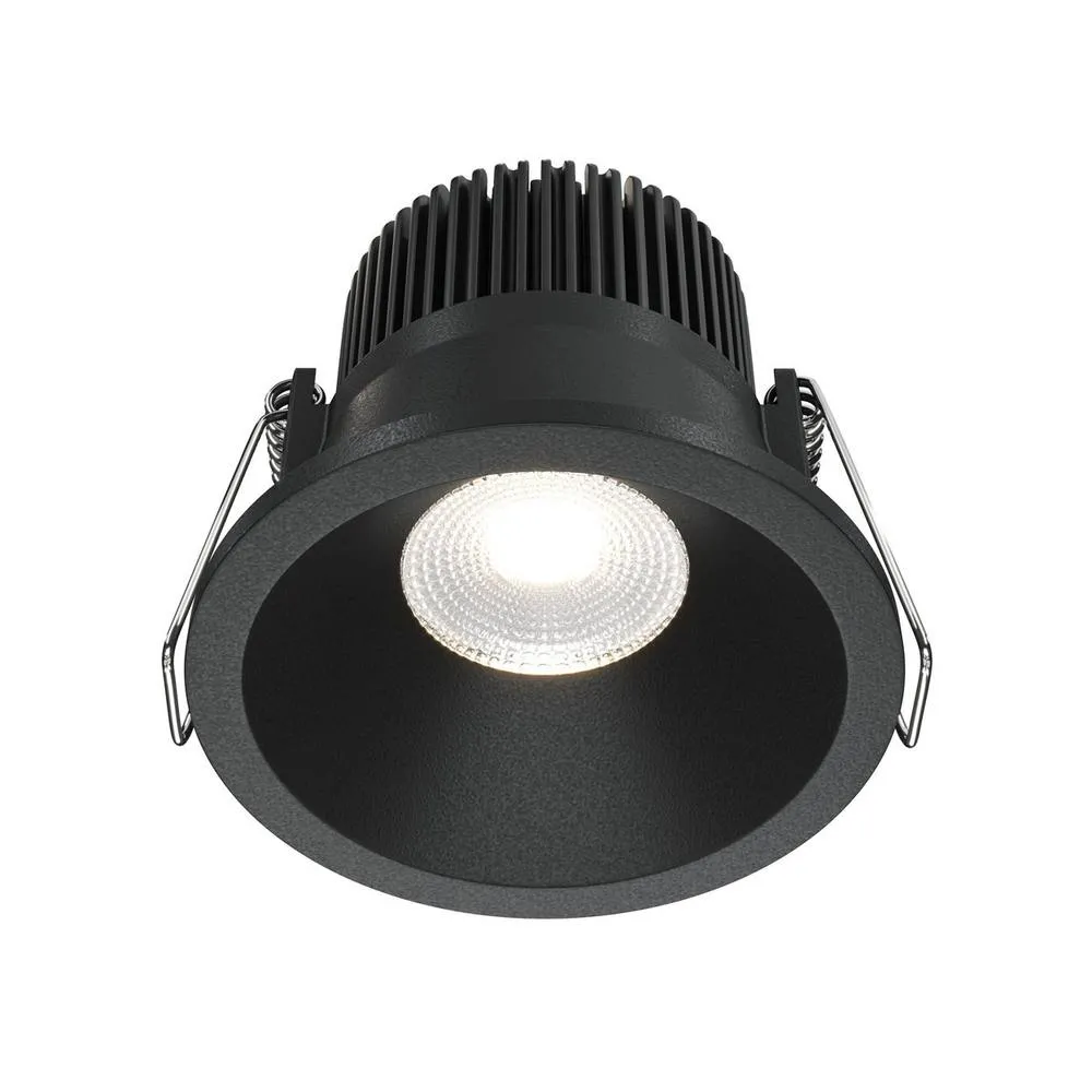 Netlighting Zoom LED Recessed Wall Lamp Black 4000K Dimmable IP65