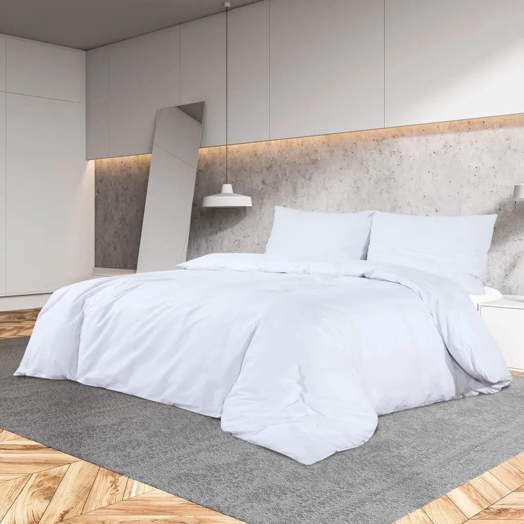 Berkfield Home Duvet Cover Set White 200x200 cm Light-weight Microfiber