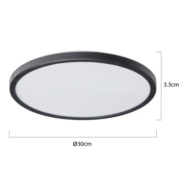 Core LED Flush Bathroom Ceiling Light 5