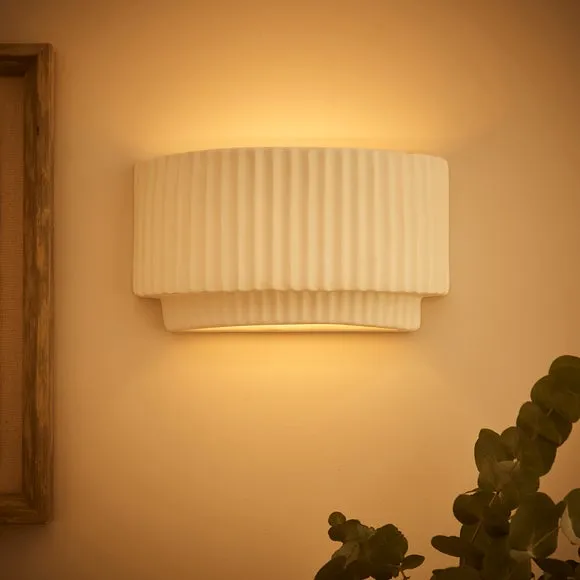 Aivon Ribbed Wall Light 2