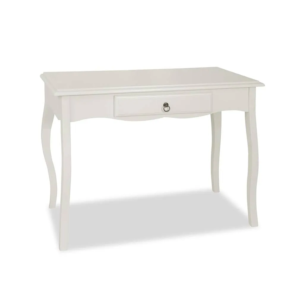 Statement Furniture Romance Dressing Table with Drawer in Light Grey 2