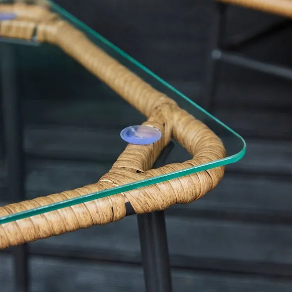 Rattan Rope Bistro Set 6