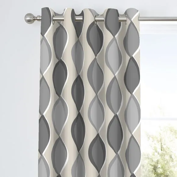 Fusion Lennox Eyelet Curtains 1