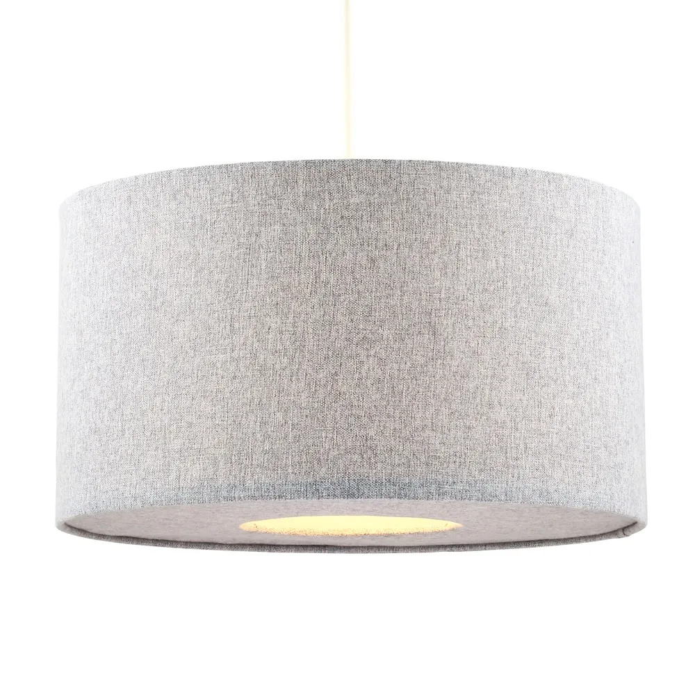 Marle 40cm Easyfit Shade, Grey 1
