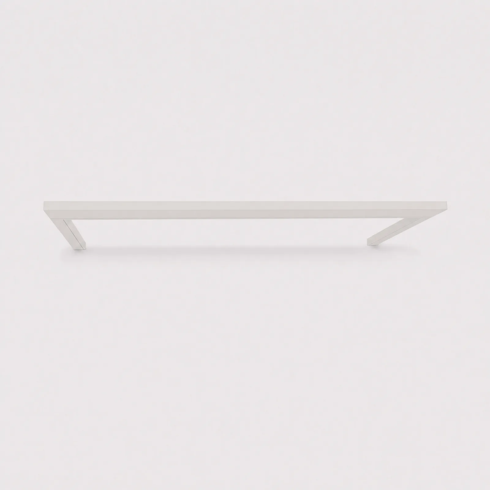 Varese Cornice Without Lights For Hinged Wardrobe, White | Barker & Stonehouse 1