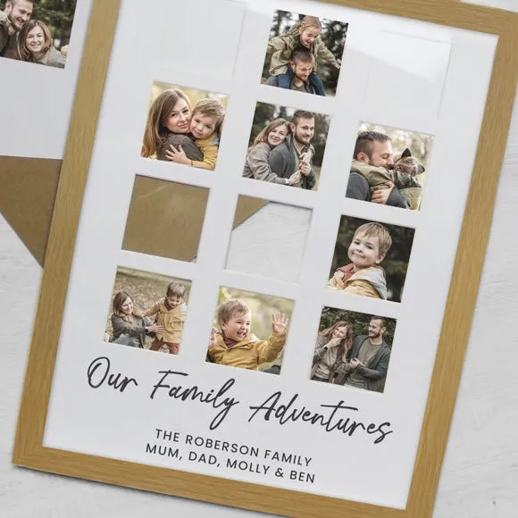 Personalised Multi Photo Frame 4