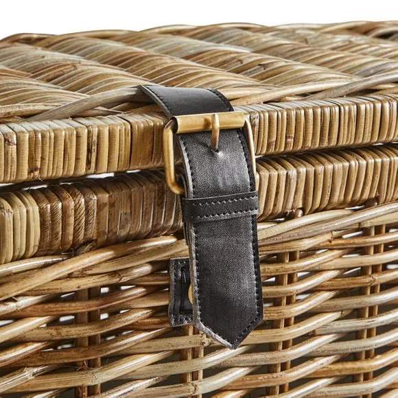 Set of 2 Churchgate Rattan Trunks 5