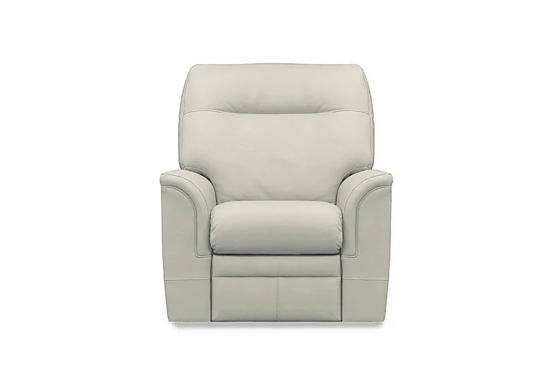 Hudson 23 Leather Lift and Rise Chair - Como Dove