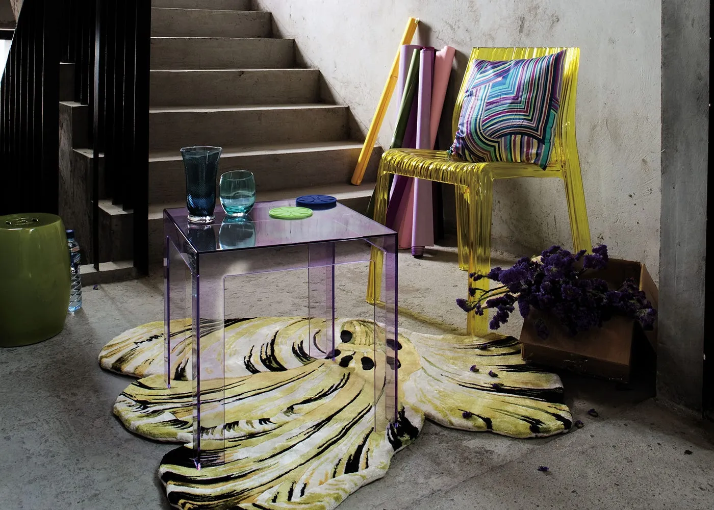 Kartell Jolly Table Black 2