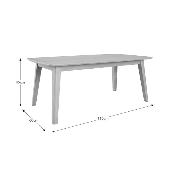Edda Coffee Table, Oak Effect 6