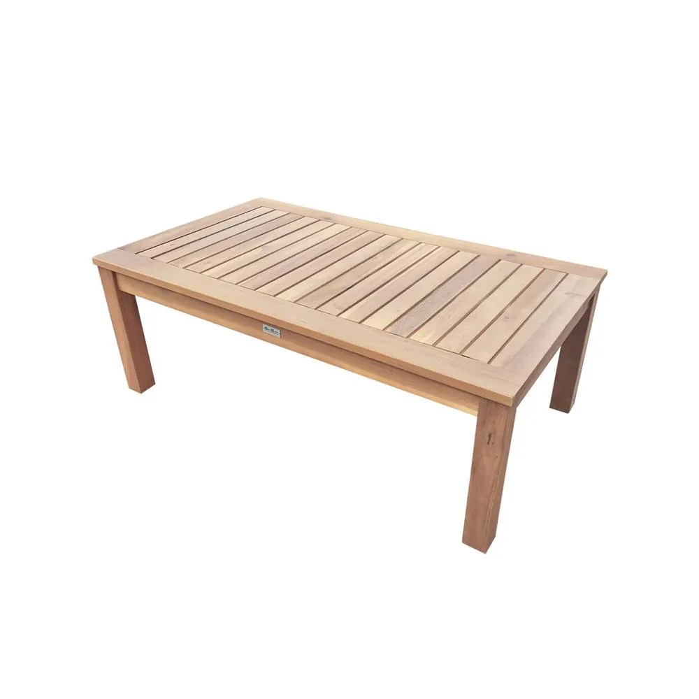 sweeek 4-seater wooden garden sofa set in Brown 6