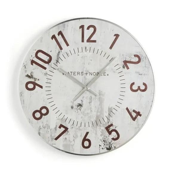 Relaxed Abstract Textured Wall Clock 3