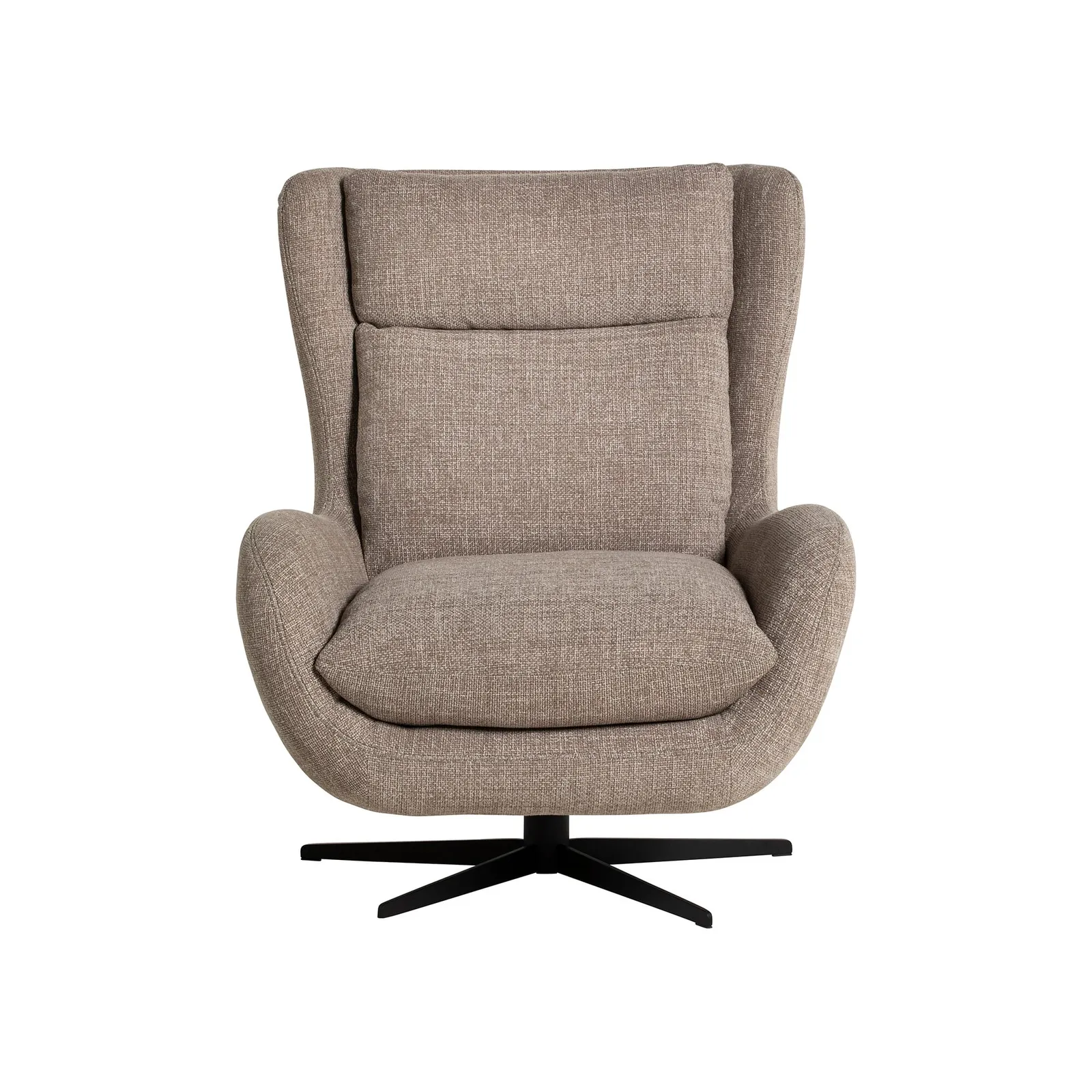 Uma Swivel Armchair, Neutral Boucle | Barker & Stonehouse 3