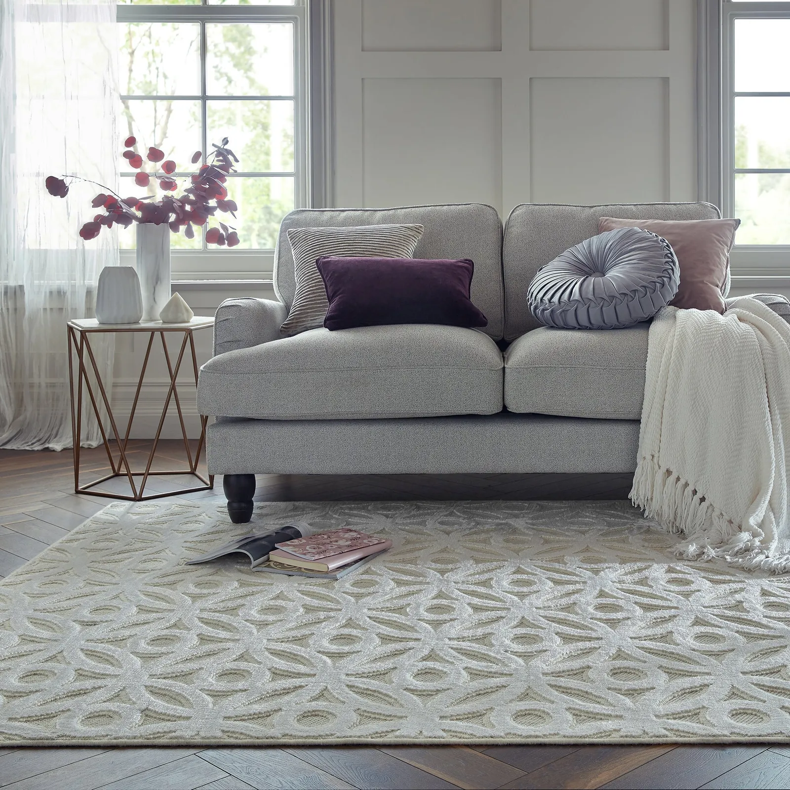 Clarissa Rug Clarissa Ivory