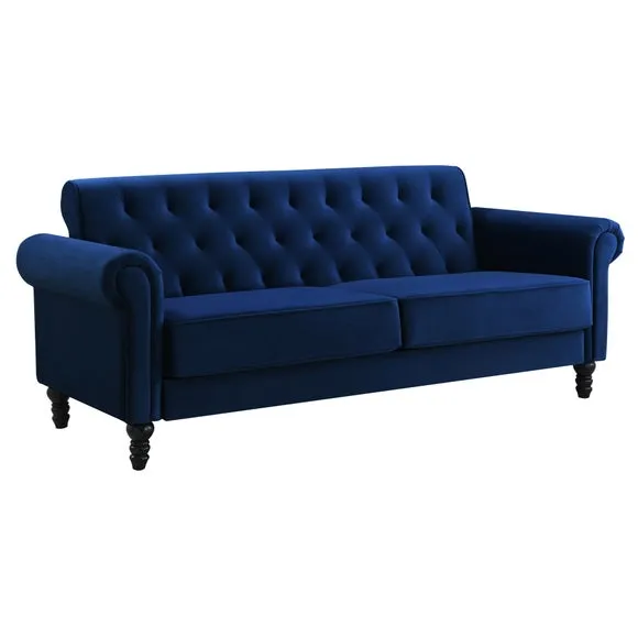 Greta Velvet 3 Seater Sofa 2
