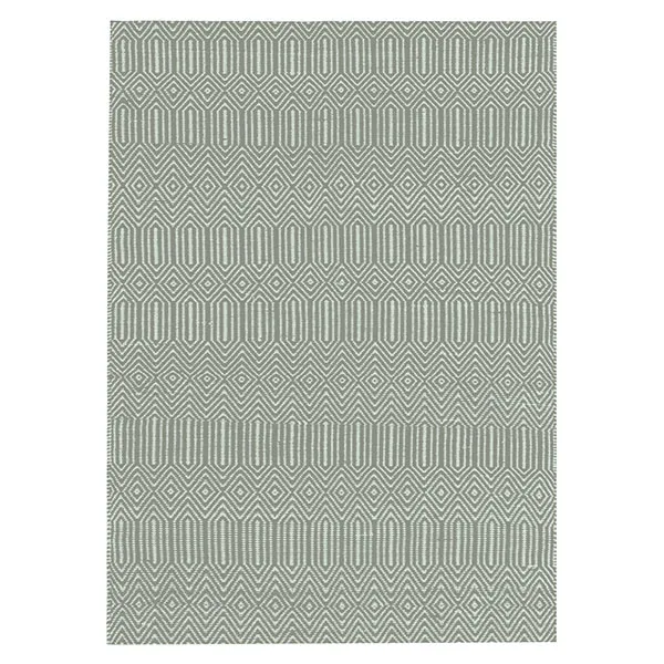 Twine Cotton and Wool Rug  Duck Egg