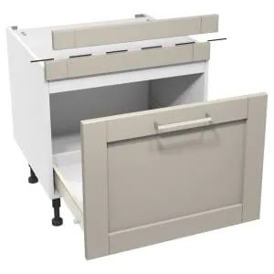 Wickes Ohio Stone Belfast Sink Base Unit - 600mm