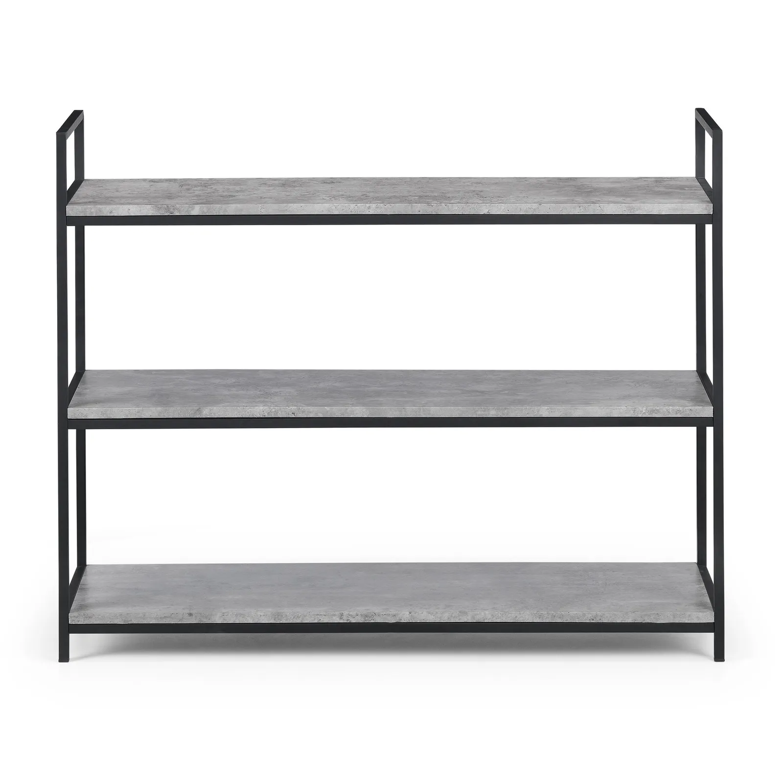 Staten Low Bookcase Grey