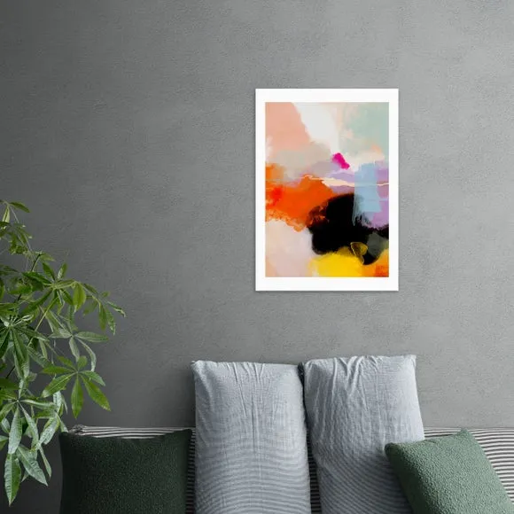 East End Prints Yellow Blush I Framed Print 1