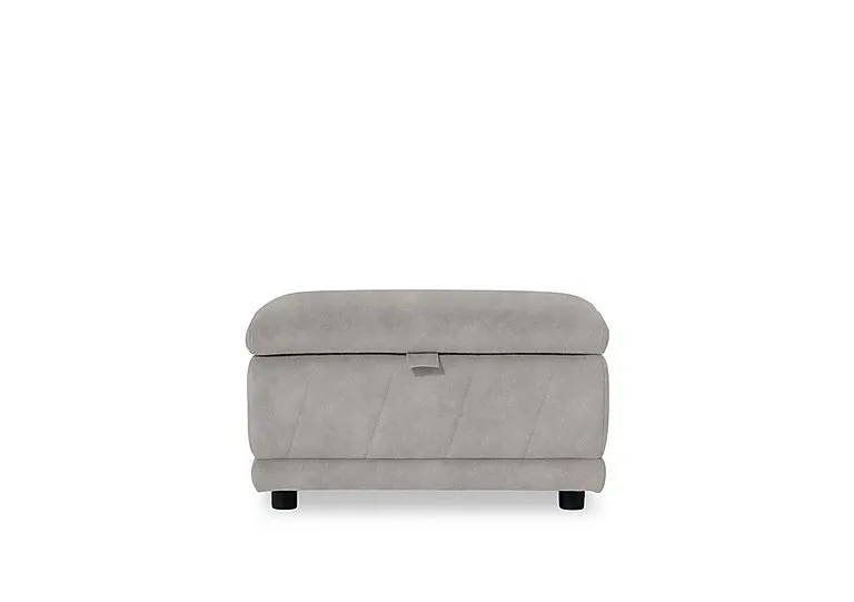 Genius Fabric Storage Footstool - Dexter Stone
