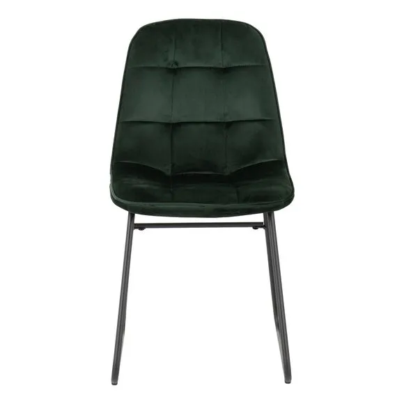 Lukas Set of 2 Dining Chairs, Velvet 2