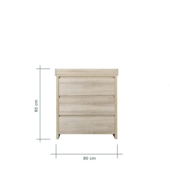 Tutti Bambini Modena 3 Drawer Changing Unit 5