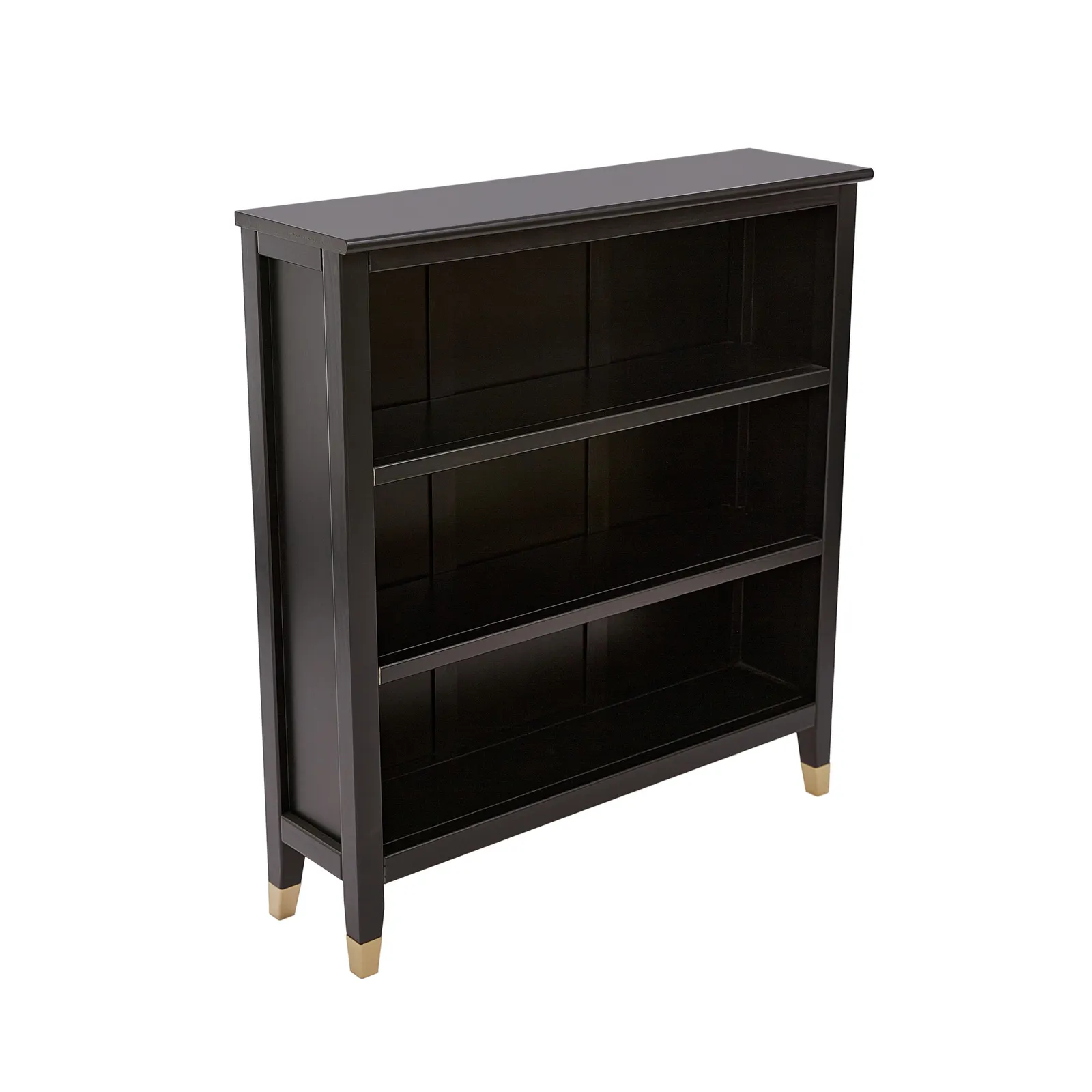 Cabinet Bits Palazzi 3 Tier Bookcase H97 W89 D25cm in Black 4